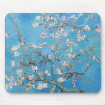 Almond Blossoms Blue Vincent van Gogh Art Painting Mouse Pad<br><div class="desc">Vincent van Gogh (Dutch, 1853 - 1890) Almond Blossom, 1890, Oil on canvas Unframed: 73.3 cm x 92.4 cm Vincent van Gogh painted this still life of almond blossoms against a blue sky for his newborn nephew who was named after him. The almond tree is a symbol of this new...</div>
