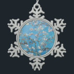 Almond Blossoms Blue Vincent van Gogh Art Painting Snowflake Pewter Christmas Ornament<br><div class="desc">Vincent van Gogh (Dutch, 1853 - 1890) Almond Blossom, 1890, Oil on canvas Unframed: 73.3 cm x 92.4 cm Vincent van Gogh painted this still life of almond blossoms against a blue sky for his newborn nephew who was named after him. The almond tree is a symbol of this new...</div>