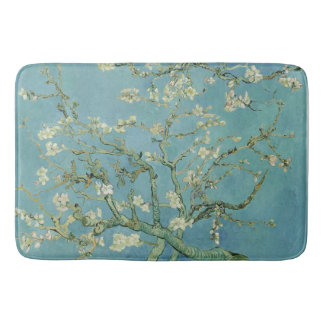 Almond Blossoms by Vincent Van Gogh Bath Mat