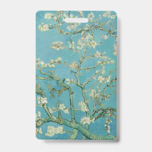 Almond Blossoms by Vincent Van Gogh Fine Art ID Badge