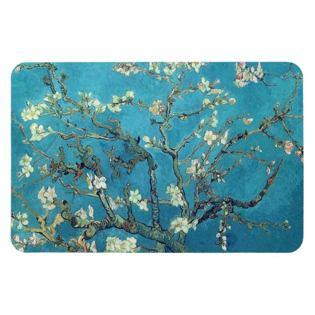Almond Blossoms Magnet (Horizontal)
