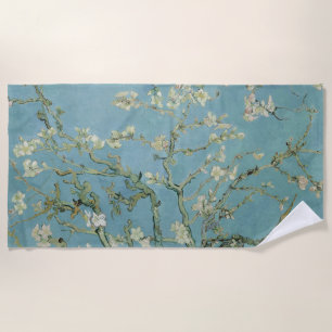 Almond Blossoms Painting by Van Gogh Beach Towel