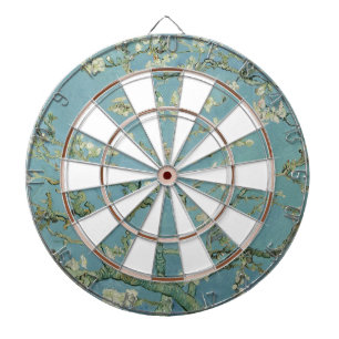 Almond Blossoms Painting by Van Gogh Dartboard