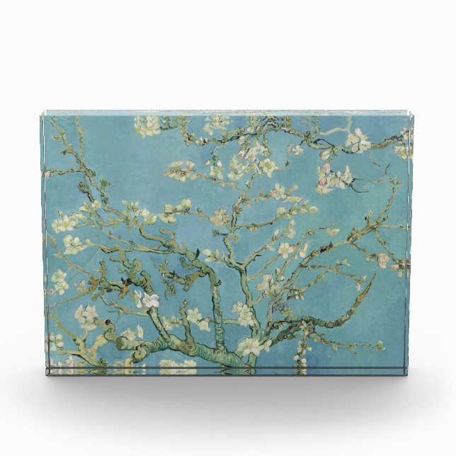 Almond Blossoms Painting by Van Gogh Photo Block (Front)