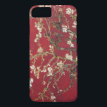 Almond Blossoms Red Vincent van Gogh Art Painting iPhone 8/7 Case<br><div class="desc">Vincent van Gogh (Dutch,  1853 - 1890) Still life of almond blossoms against a dark red or rust coloured background. Van Gogh was inspired by Japanese printmaking.
Check out my store for matching products!</div>