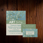 Almond Blossoms, Van Gogh, Art Dealer, Gallery Flyer<br><div class="desc">Almond Blossoms By Vincent Van Gogh,  Art Dealer,  Gallery Advertising Flyer by The Business Card Store.</div>