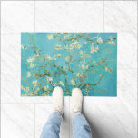 Almond Blossoms | Vincent Van Gogh Doormat<br><div class="desc">Almond Blossoms (1890) by Dutch artist Vincent Van Gogh. Original artwork is an oil on canvas from a group of paintings made by Van Gogh in southern France of blossoming almond trees. The paintings were influenced by Impressionism, Divisionism, and Japanese woodcuts. Use the design tools to add custom text or...</div>