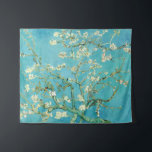 Almond Blossoms | Vincent van Gogh Tapestry<br><div class="desc">Almond Blossoms (1890) by Dutch artist Vincent van Gogh (1853-1890). Van Gogh's Almond Blossoms painting showcases delicate white flowers set against a vibrant turquoise sky, symbolising new life and renewal. Inspired by Japanese art, the elegant branches and flowing lines create a sense of serenity and natural beauty. The textured brushstrokes...</div>