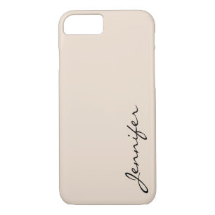 Almond colour background Case-Mate iPhone case