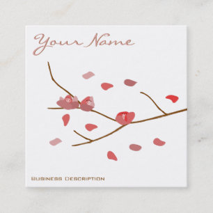 Almond flowers Business Card