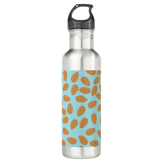 Almond Pattern 710 Ml Water Bottle (Front)