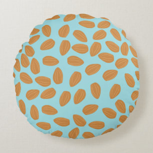 Almond Pattern Round Cushion