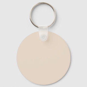 Almond (solid color) key ring