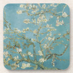 Almond tree in blossom by Vincent Van Gogh Coaster<br><div class="desc">Branches of an almond tree in blossom by Vincent Van Gogh vintage art on modern day products from Zazilicious</div>