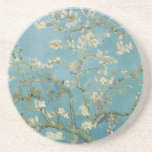 Almond tree in blossom by Vincent Van Gogh Coaster<br><div class="desc">Branches of an almond tree in blossom by Vincent Van Gogh vintage art on modern day products from Zazilicious</div>