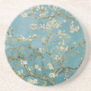 Almond tree in blossom by Vincent Van Gogh Coaster