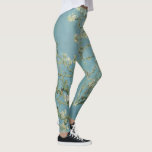 Almond tree in blossom by Vincent Van Gogh Leggings<br><div class="desc">Branches of an almond tree in blossom by Vincent Van Gogh vintage art on full print leggings from Ricaso</div>