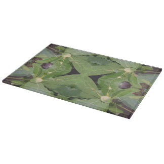 Almond Tree Pattern Cutting Board