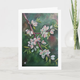 Almonds on an Autumn Branch Painting by Alfred Fox Card