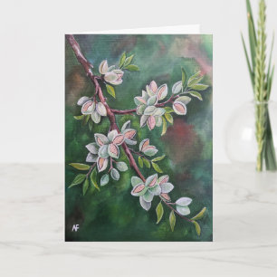 Almonds on an Autumn Branch Painting by Alfred Fox Card