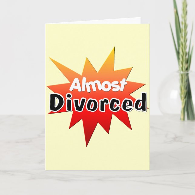 Almost Divorced Announcement (Front)