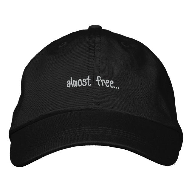 almost free... embroidered hat (Front)