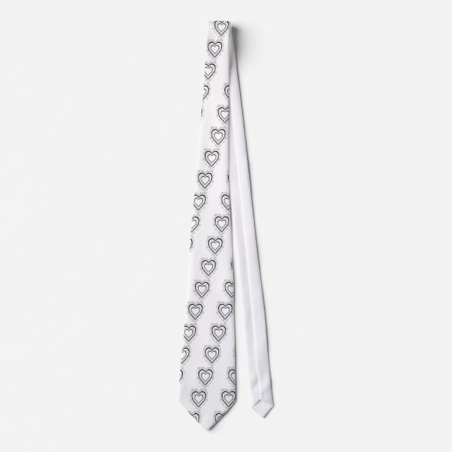 Almost Full Heart Tie (Front)