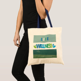 ALMOST HEAVEN West Virginia Life Budget Tote Bag