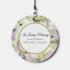 Almost Pink Hydrangea Watercolor Memorial Keepsake