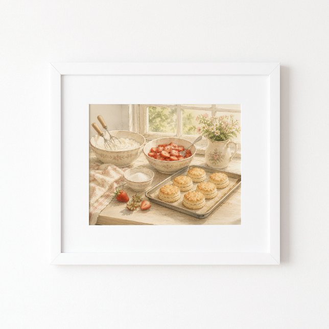 Almost Ready Watercolor Art Print (Creator Uploaded)