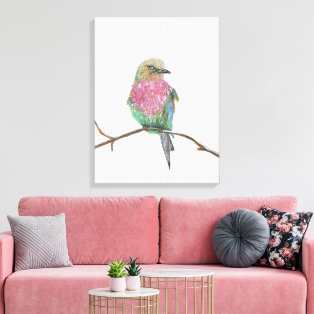 Almost Unreal Canvas Print (Insitu(LivingRoom))