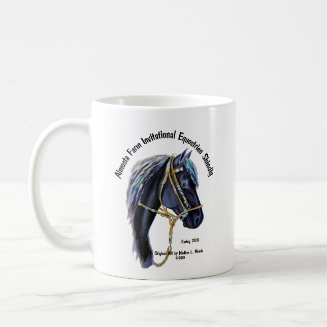 Almosta Farm Invitational Ride, spring 2011 Coffee Mug (Left)