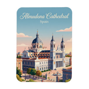 Almudena Cathedral Spain Magnet