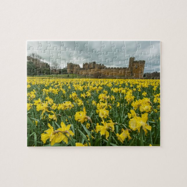 Alnwick Castle , Northumberland, UK Jigsaw Puzzle (Horizontal)