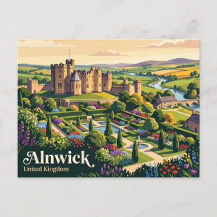 Alnwick, Northumberland, United Kingdom Postcard