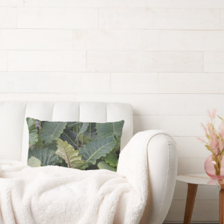 Alocasia Leaves Lumbar Cushion