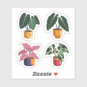 Alocasia & Rare Plant Watercolor