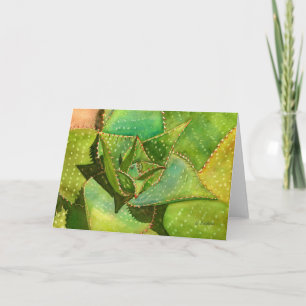Aloe notecard