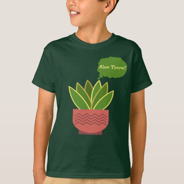 "Aloe There!" Boy's  T-Shirt (Front)