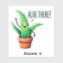 Aloe There! Cute Aloe Vera Plant 