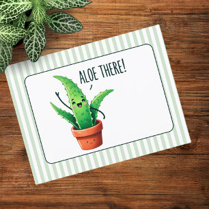 Aloe There! Greeting Card