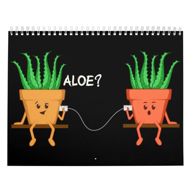 Aloe Vera Barber Calendar (Cover)