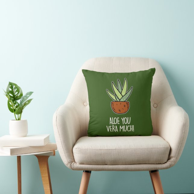 Aloe Vera Cushion (Chair)