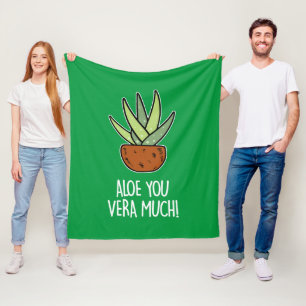 Aloe Vera Fleece Blanket