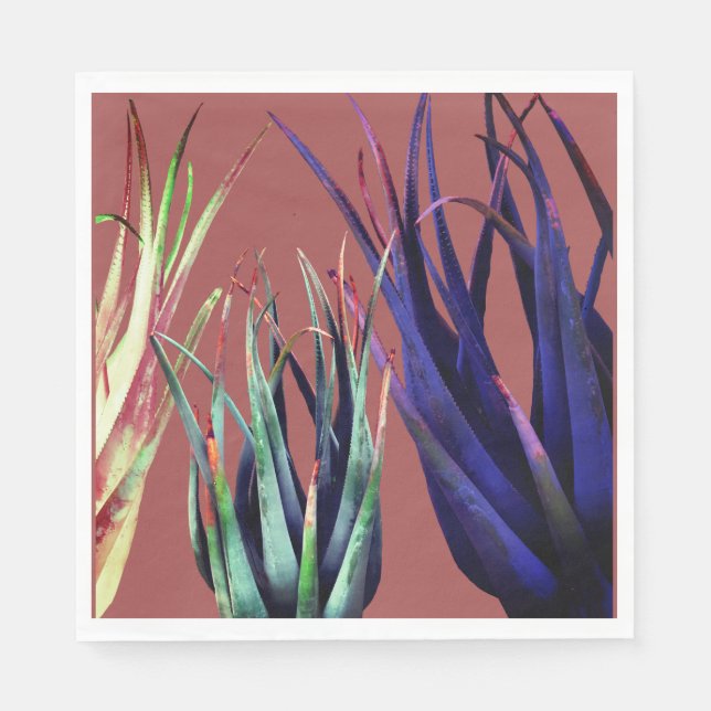 Aloe Vera  Paper Napkins (Front)