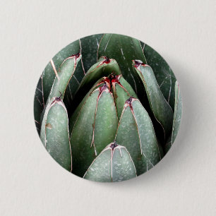 Aloe Vera Photo Plant Lover Round Badge