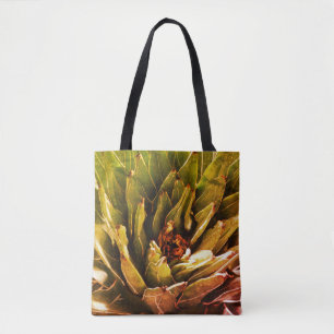 Aloe Vera plant, photography Tote Bag