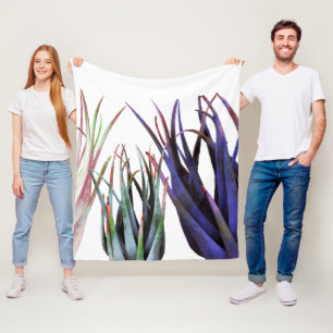 Aloe Vera Plants Art Fleece Blanket