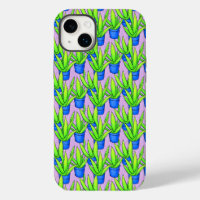 Aloe Vera Plants Pattern Textile