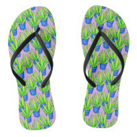 Aloe Vera Plants Pattern Textile